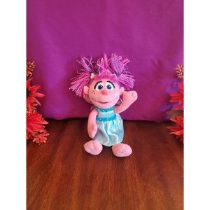 Sesame Street Bendable Abby Cadabby Doll Plush 2015 11” Stuffed toy Fariy GUND